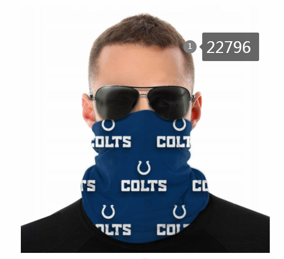 2021 NFL Indianapolis Colts 129 Dust mask with filter